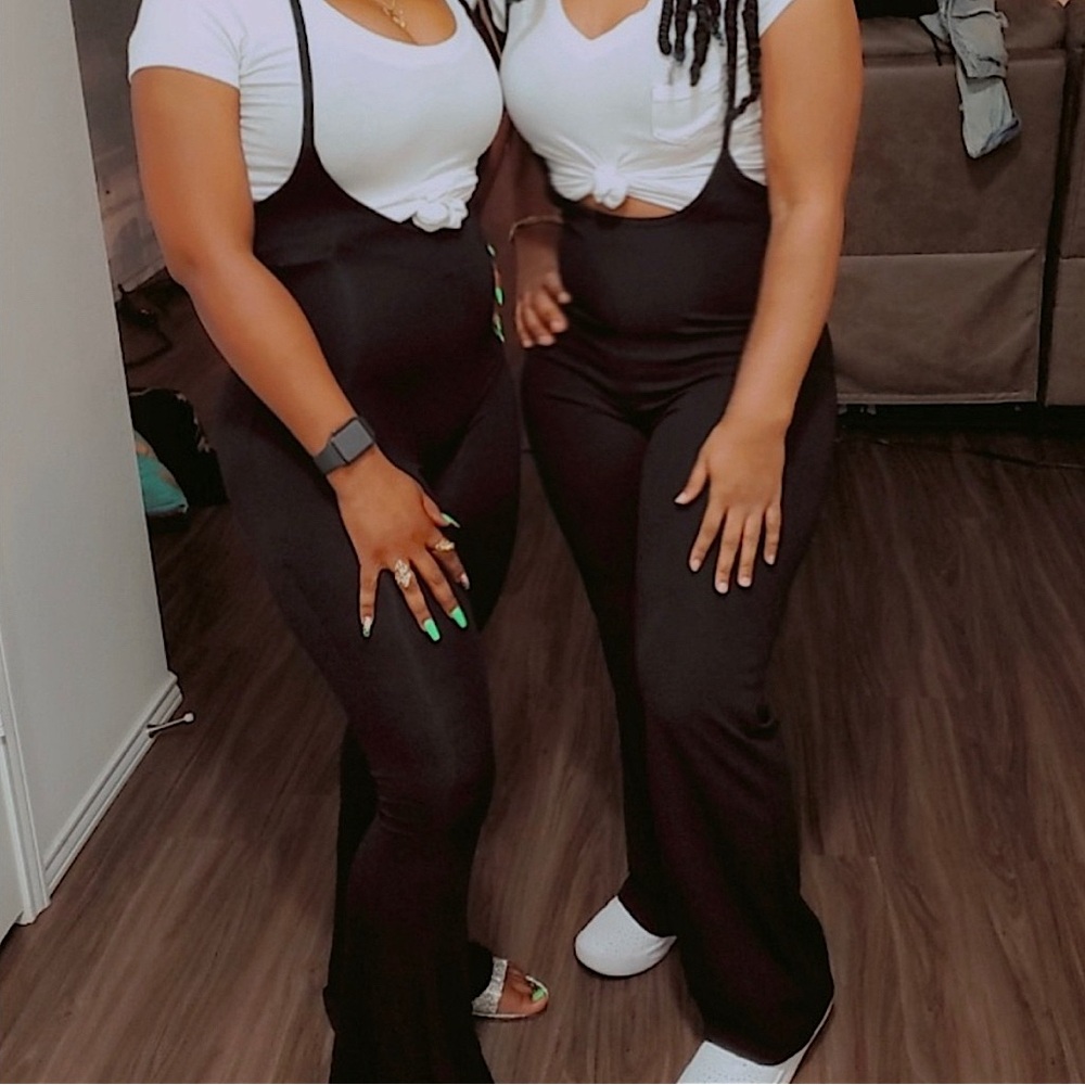 Black cami jumpsuit, Size S . The brand is O’Delilah